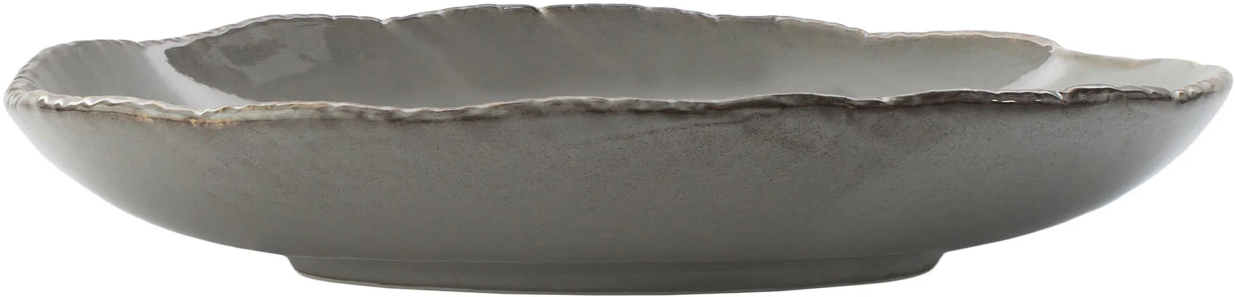 Talerz głęboki  25 cm szary SAMTO WIKLE  - VERLO