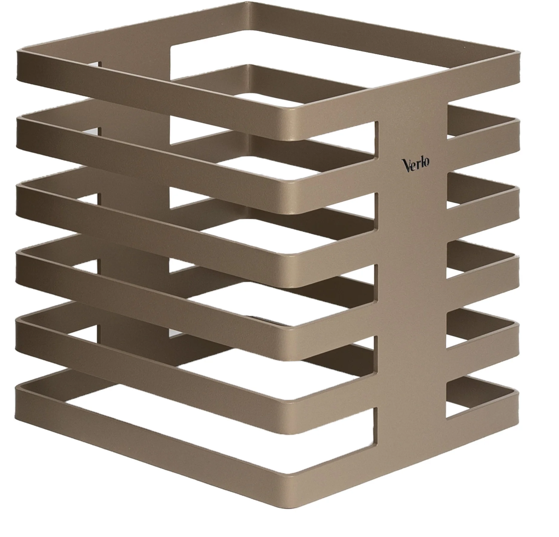 Kolumna stalowa wys. 22 cm taupe - VERLO