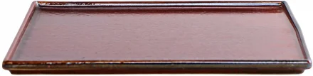 Talerz płaski kwadratowy 23x23 cm FLAME - VERLO