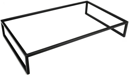 Podstawa ze stali GN 1/1 malowana czarna niska - VERLO