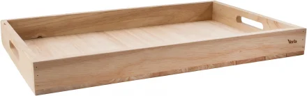 Taca prostokątna drewniana 58x19 cm mango - VERLO
