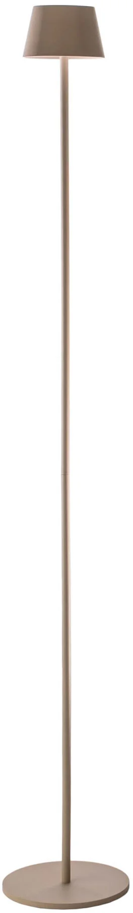 Lampa podłogowa piaskowa 123 cm TALI - VERLO