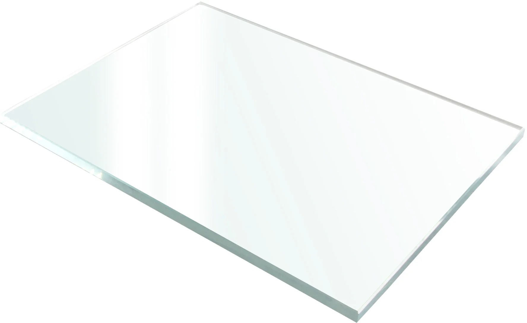 Płyta z hartowanego, transparentnego szkła 17,5x32,5 cm GN 1/3 TROPOS - VERLO