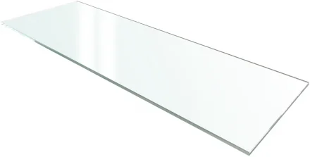 Płyta z hartowanego, transparentnego szkła 53x32,5 cm GN 1/1 TROPOS - VERLO