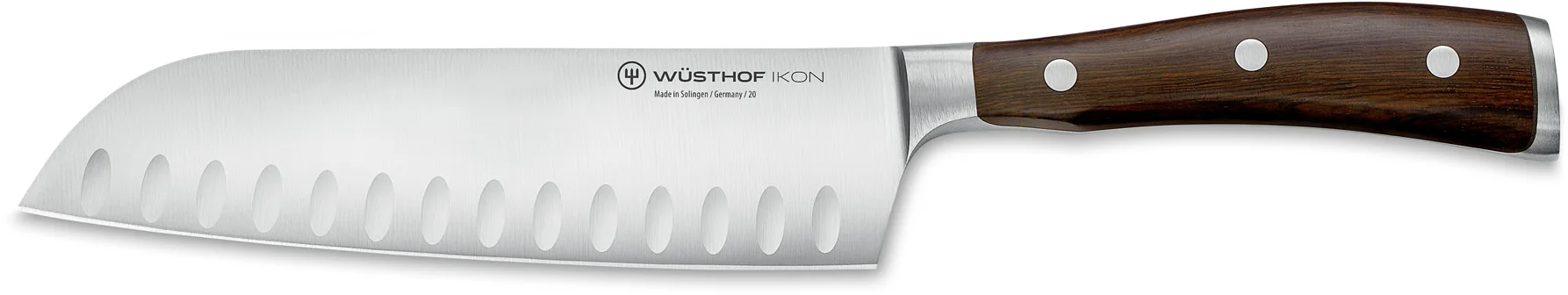 Nóż Santoku 17 cm IKON - WÜSTHOF