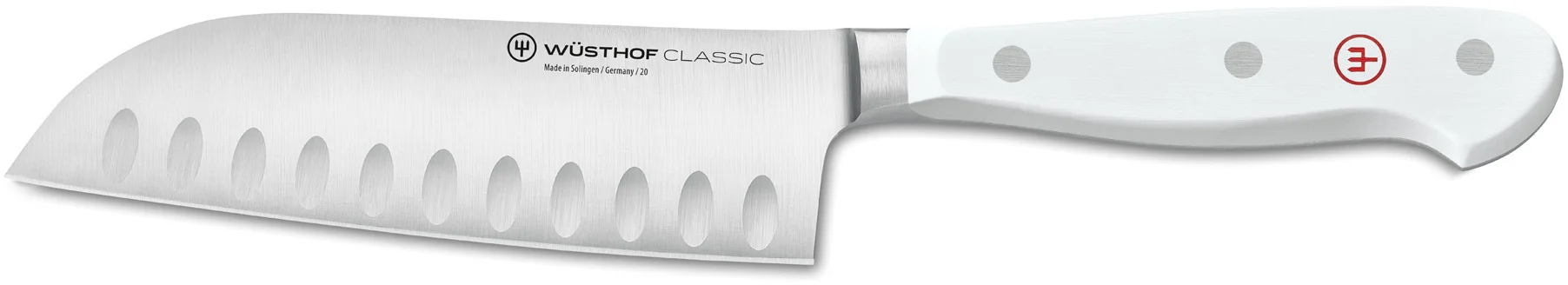 Nóż santoku 14/25,5 cm CLASSIC WHITE - WÜSTHOF