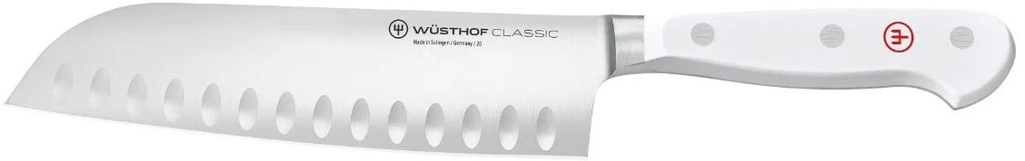 Nóż santoku 17/30 cm CLASSIC WHITE - WÜSTHOF