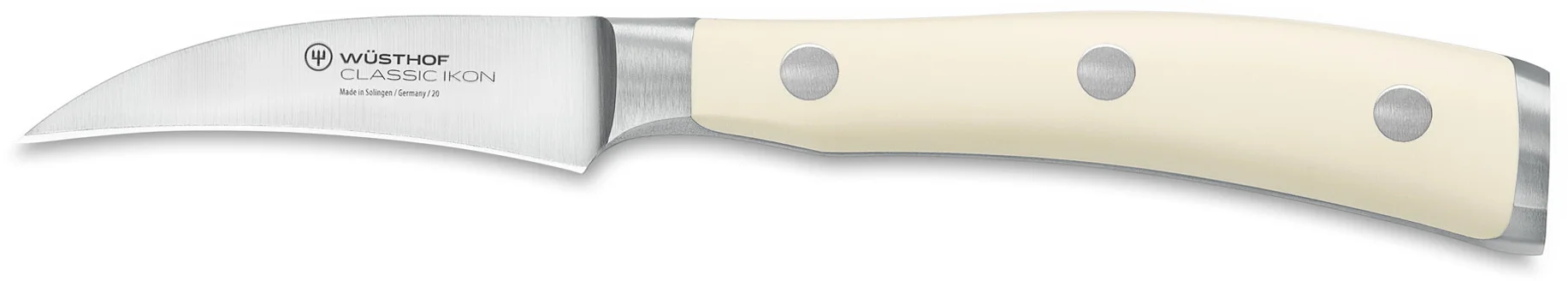 Nóż do oczkowania 7/17,9 cm CLASSIC IKON CREME - WÜSTHOF