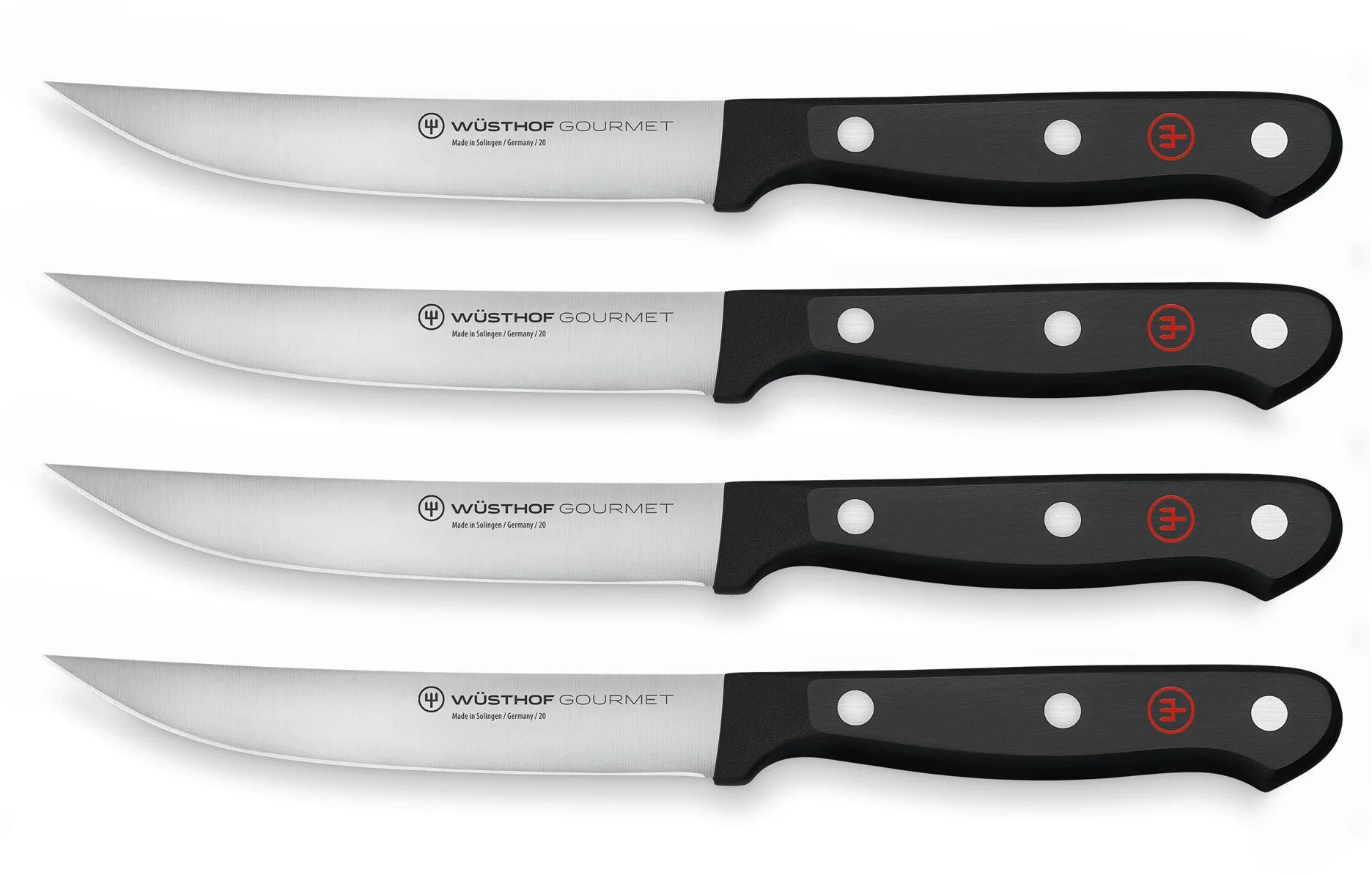 Zestaw 4 noży do steków 12 cm GOURMET - WÜSTHOF