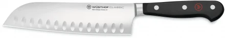 Nóż Santoku z wgłębieniami na ostrzu dł. 17 cm CLASSIC - WÜSTHOF