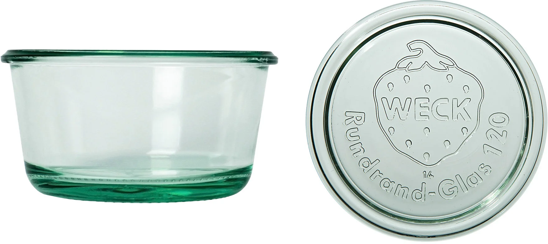 Słoik MOLD 450 ml z pokrywką - op. 6 szt - WECK