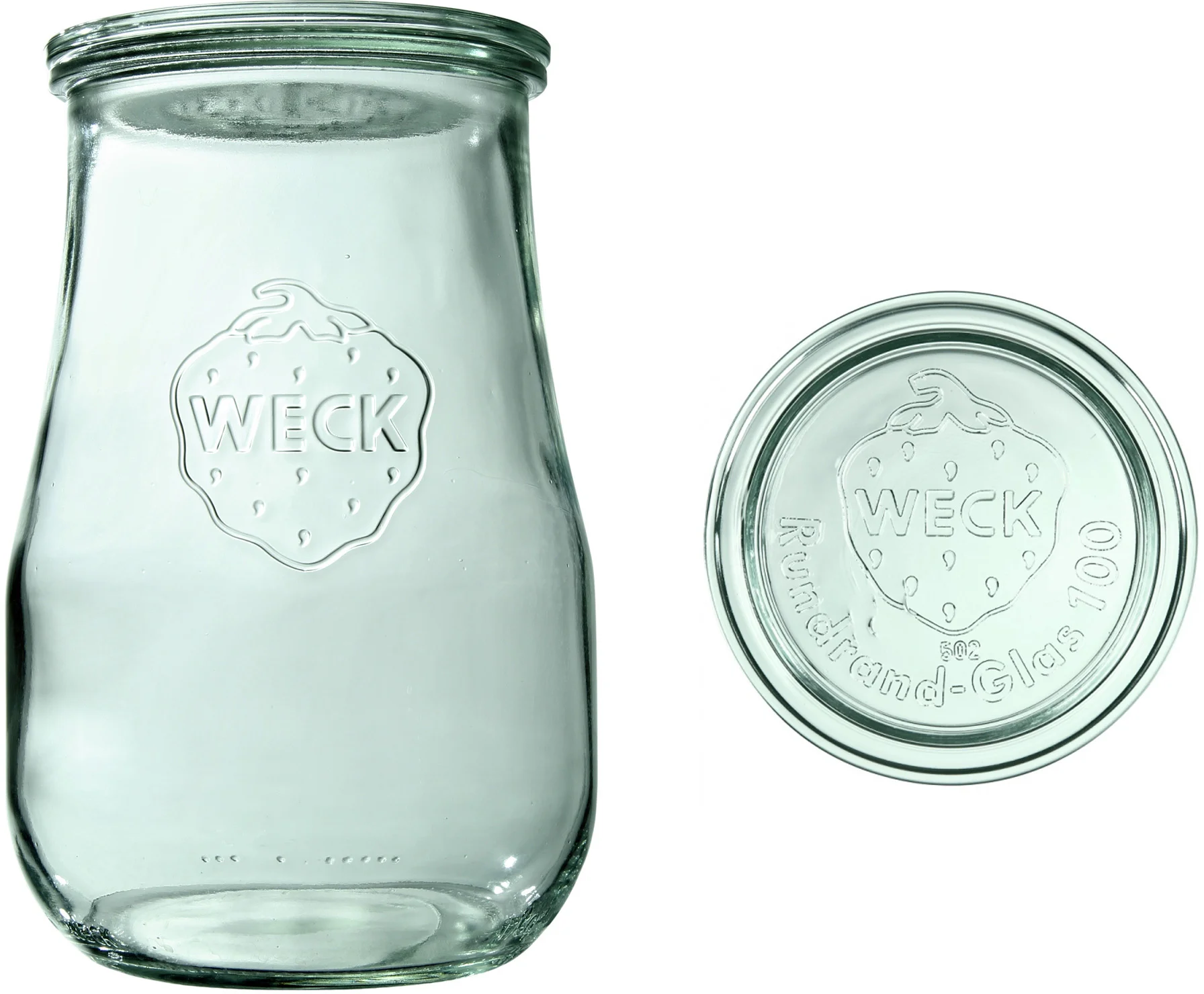 Słoik TULIP 2700 ml z pokrywką - op. 4  szt - WECK