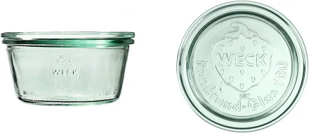 Słoik MOLD 290 ml z pokrywką - op. 6 szt - WECK