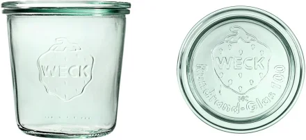 Słoik MOLD 580 ml z pokrywką - op. 6 szt - WECK