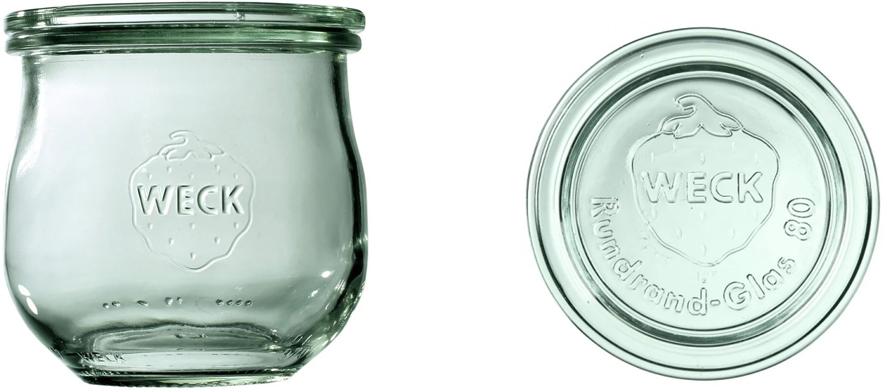 Słoik TULIP 370 ml z pokrywką - op. 6 szt - WECK
