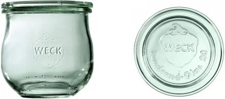 Słoik TULIP 370 ml z pokrywką - op. 6 szt - WECK