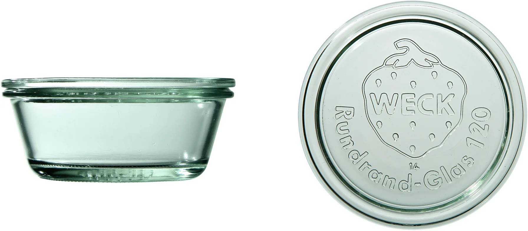 Słoik MOLD 300 ml z pokrywką - op. 6 szt - WECK