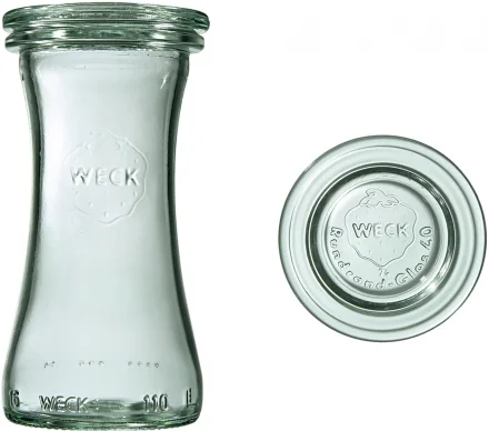Słoik DELI 100 ml z pokrywką - op. 6 szt - WECK