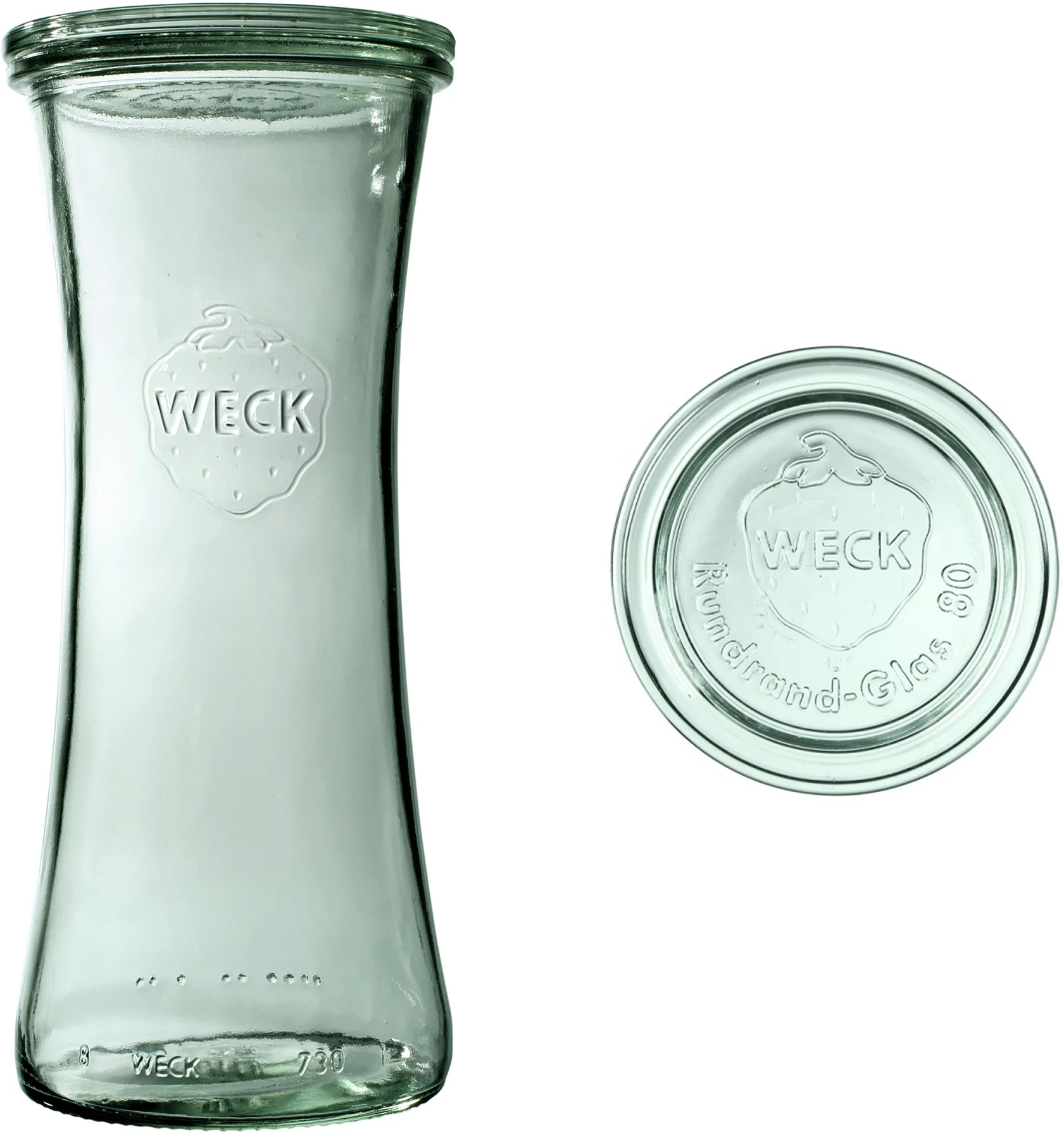 Słoik DELI 700 ml z pokrywką - op. 6 szt - WECK