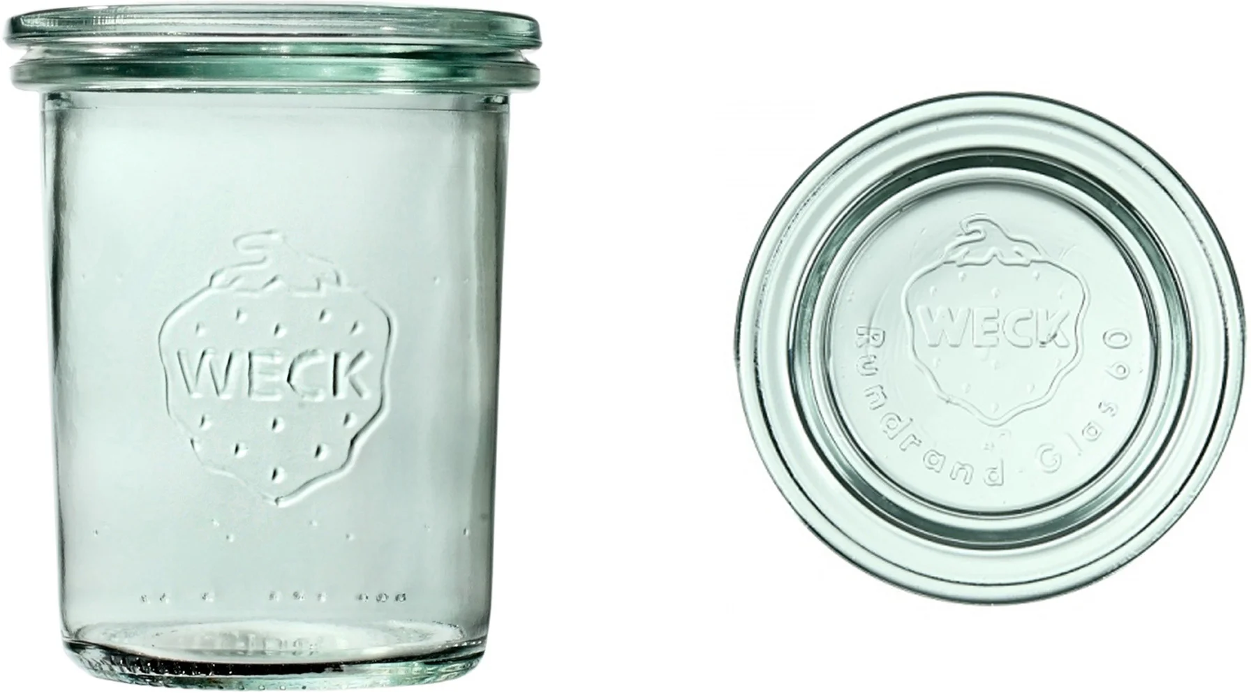Słoik MINI-STURZ 160 ml z pokrywką  - op. 12 szt - WECK