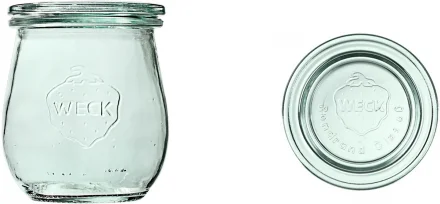 Słoik TULIP 220 ml z pokrywką - op. 12 szt - WECK