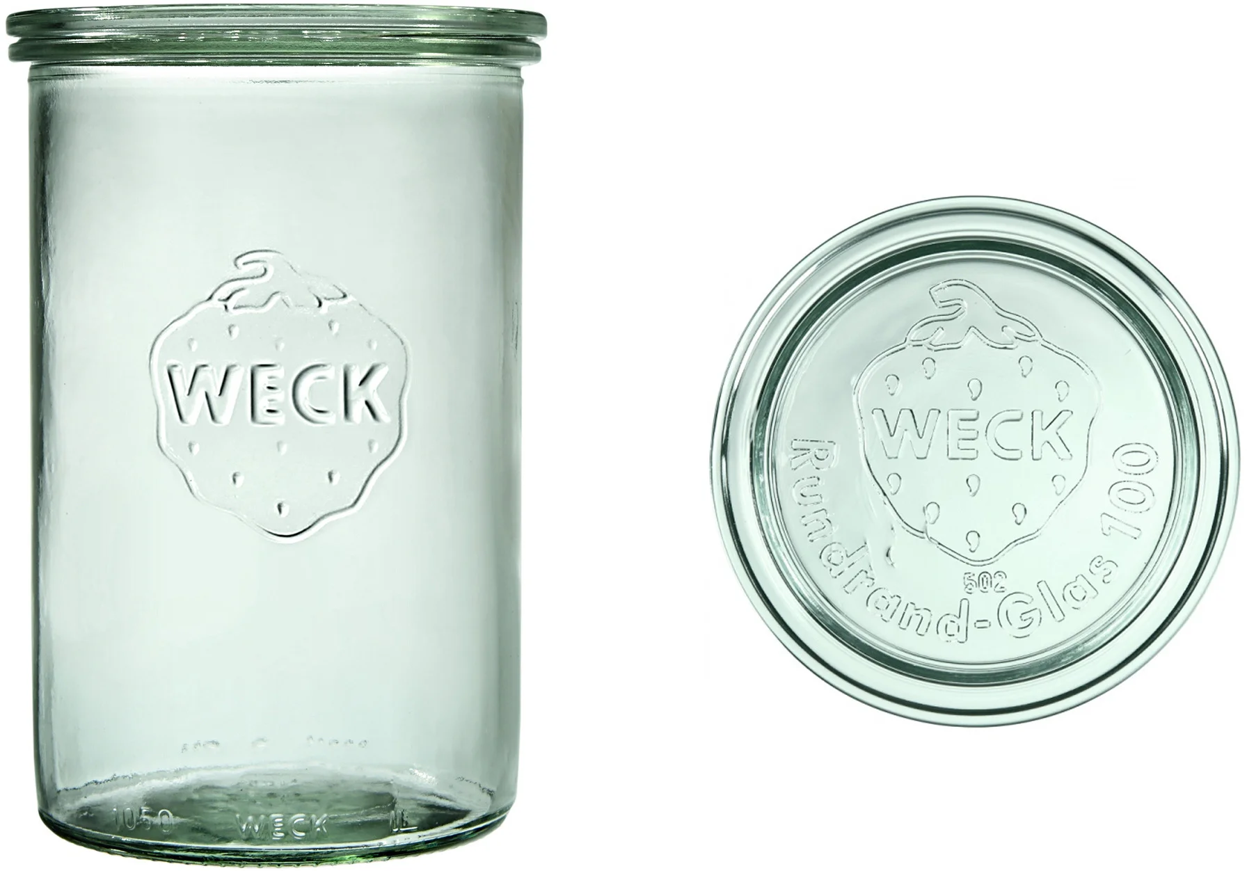 Słoik STURZ 1000 ml z pokrywką - op. 6 szt - WECK