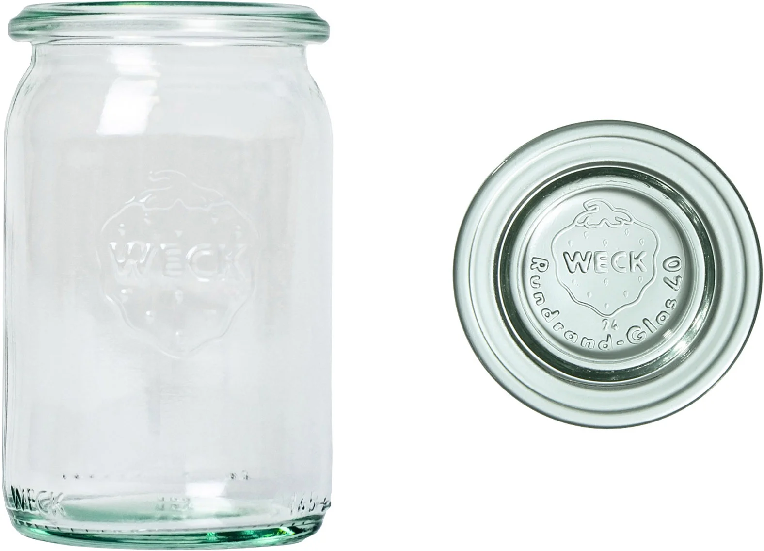 Słoik MINI-ZYLINDER 145 ml z pokrywką - op. 12 szt - WECK