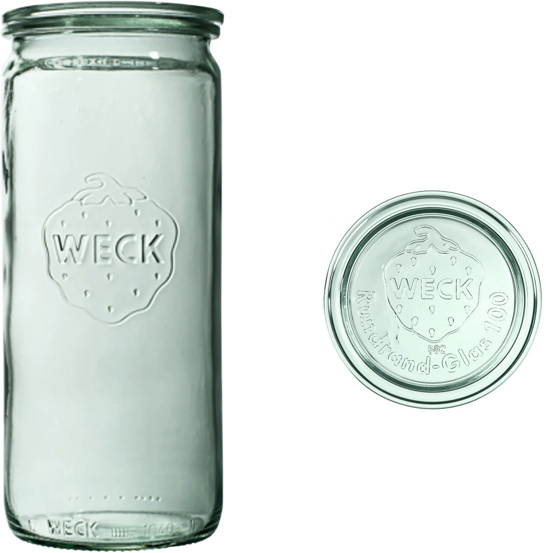 Słoik ZYLINDER 1590 ml z pokrywką - op. 6 szt - WECK