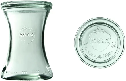 Słoik DELI 370 ml z pokrywką - op. 6 szt - WECK